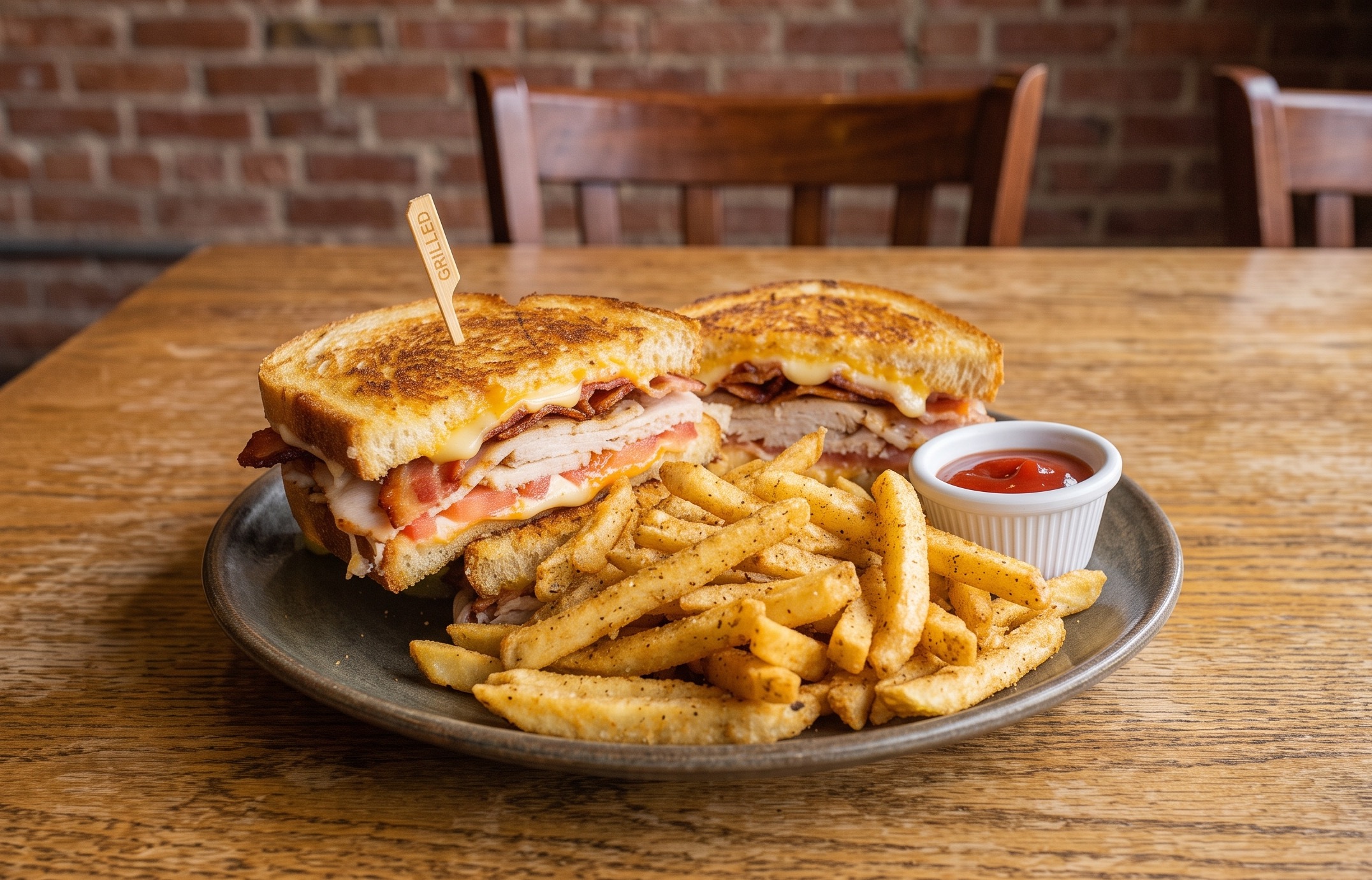 Loaded Grilled Cheese Sandwich